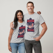 Cooler amerikanischer Baseball T-Shirt (Unisex)