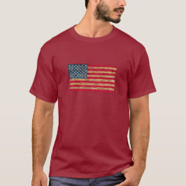 Cooler amerikanischer Flaggen-T - Shirt