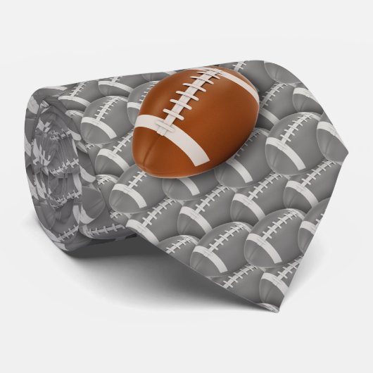 Cooler amerikanischer Fußball des Rugby-| Krawatte (Gerollt)