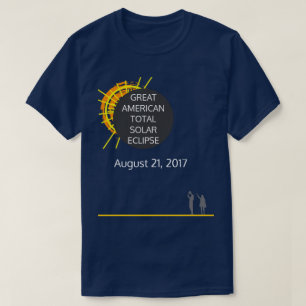cooler amerikanischer Gesamtsolarbetrieb T-Shirt