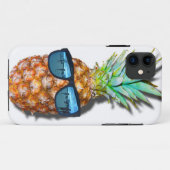 Cooler Ananas iPhone Fall Case-Mate iPhone Hülle (Rückseite (Horizontal))