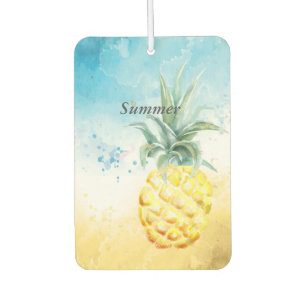 Cooler Ananas Sommer Autolufterfrischer