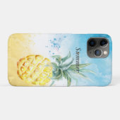 Cooler Ananas Sommer Case-Mate iPhone Hülle (Rückseite (Horizontal))