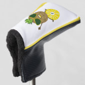 Cooler Ananas-Typ auf Ananassring rollen Golf Headcover (3/4 Vorderseite)
