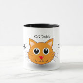 Cooler angesagter Katzen-Vati-stolzer Tasse (Zentrum)
