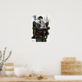 Cooler Angriff auf den Vorsitz Poster (Küche)