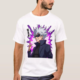 Cooler Anime-Charakter mit Sonnenbrille T-Shirt