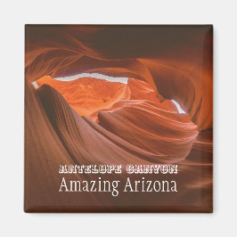 Cooler Antelope Canyon Arizona | Wüstental Magnet