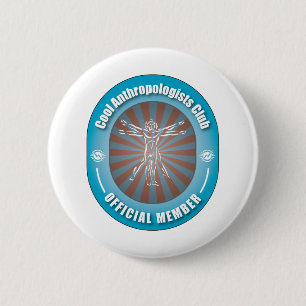 Cooler Anthropologen-Verein Button