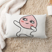 Cooler Apeach Lendenkissen (Decke)