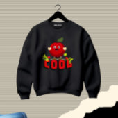 Cooler Apfel Sweatshirt