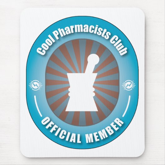 Cooler Apotheker-Verein Mousepad (Vorne)