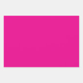 Cooler Aquamariner Rosa Glitzer Girl Birthday Slim Geschenkpapier Set (Vorderseite 2)