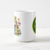 cooler Aquarellfrosch Kaffeetasse (Mittel)