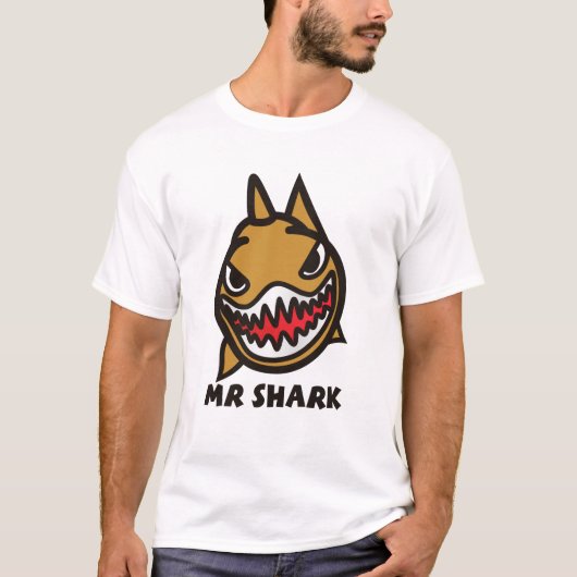 cooler Art-T - Shirt Herrn shark (Vorderseite)