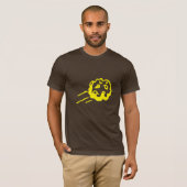 cooler Astroid-Kompositionsgeek T-Shirt (Vorne ganz)