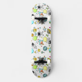 Cooler Astronaut Skateboard (Vorderseite)