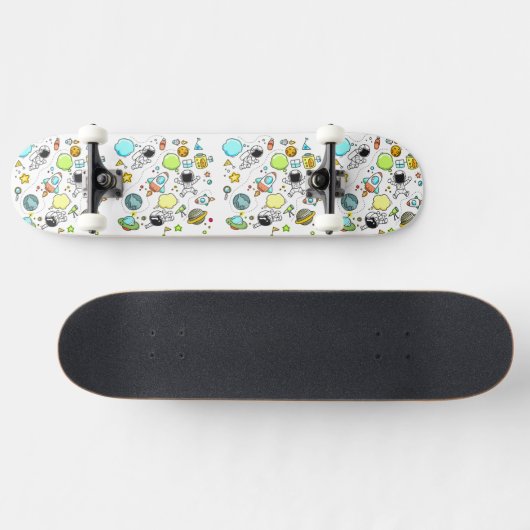 Cooler Astronaut Skateboard (Horizontal)
