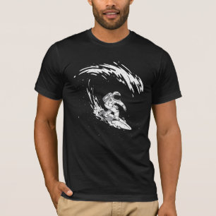 Cooler AstronautenSurfer T-Shirt