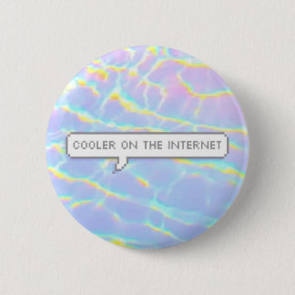 Cooler auf dem Internet Button