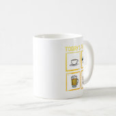 Cooler Aufstiegscampus Kunst für Männer Frauen Kar Kaffeetasse (VorderseiteRechts)