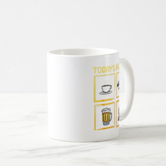 Cooler Aufstiegscampus Kunst für Männer Frauen Kar Kaffeetasse (VorderseiteRechts)