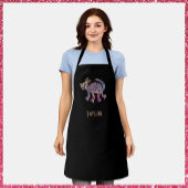 Cooler Aztec-Designhund Schürze