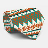 cooler Aztec-Fliesenhalsband Krawatte (Gerollt)
