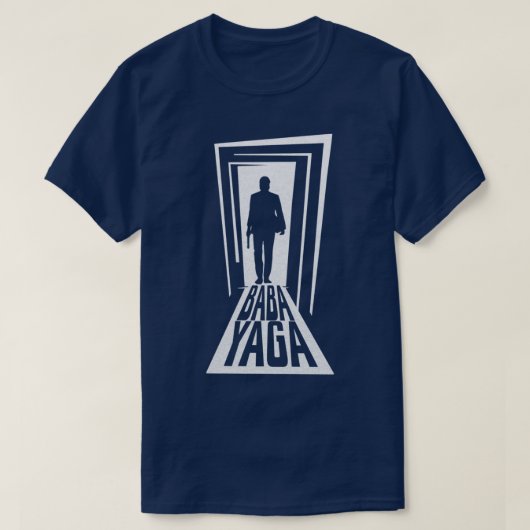 cooler Baba Yaga T-Shirt (Design vorne)
