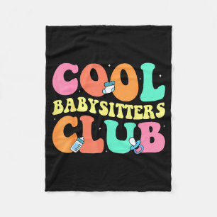 Cooler Babysitter-Club - Groovy-Design Babysitter Fleecedecke