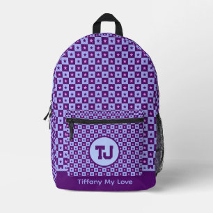 Cooler Bachelor-Wochenendname Gemusterter Backpack Bedruckter Rucksack