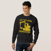 Cooler Bagger für Damen Sweatshirt (Vorne ganz)