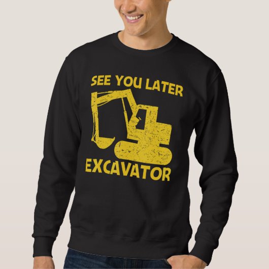 Cooler Bagger für Damen Sweatshirt (Vorderseite)