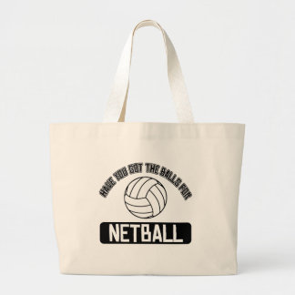 Cooler Ball, der Sportentwürfe spielt Jumbo Stoffbeutel