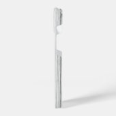 Cooler Bambusprint Monogram iPhone Hülle (Linke Seite)