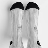 Cooler Bambusprint Monogram Socken (Oben)