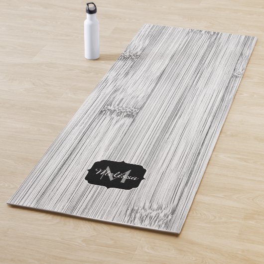 Cooler Bambusprint Monogram Yogamatte (Beispiel)