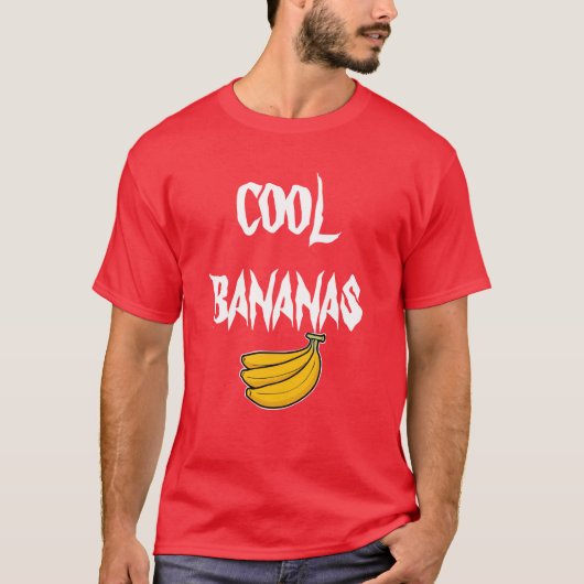 COOLER BANANEN-T - SHIRT (Vorderseite)