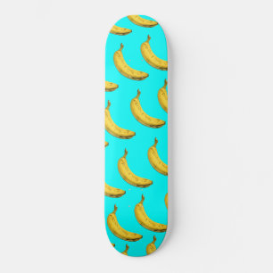 Cooler Bananenhut Skateboard
