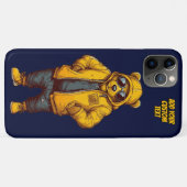 Cooler Bär Lustig Mode Case-Mate iPhone Hülle (Rückseite (Horizontal))