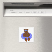 Cooler Bär mit Sonnenbrille Magnet (In Situ (Geschirrspüler))