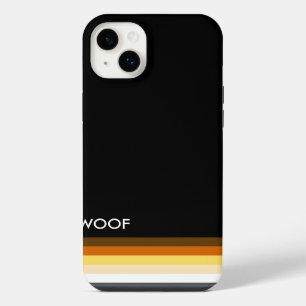 Cooler Bär Pride Flag woof iPhone Hülle