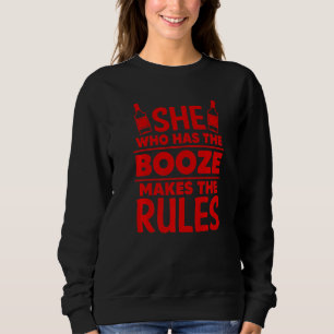 Cooler Barkeeper für Frauen Girls Liquor Mixologe Sweatshirt