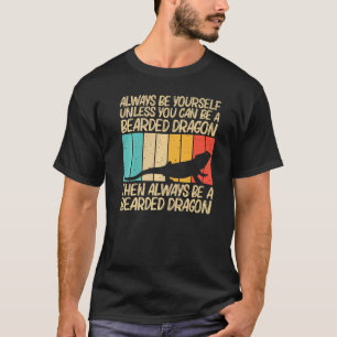 Cooler Bartdrache für Männer Frauen Reptilienechse T-Shirt