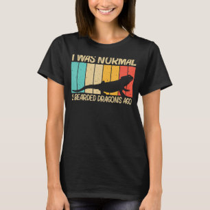 Cooler Bartdrache für Männer Frauen Reptilienechse T-Shirt