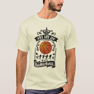 Cooler Basketball des Basketball-T - Shirt