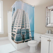 Cooler Basketballkorb Duschvorhang (Beispiel)