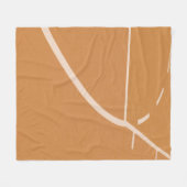 Cooler Basketballkorb Fleecedecke (Vorderseite (Horizontal))