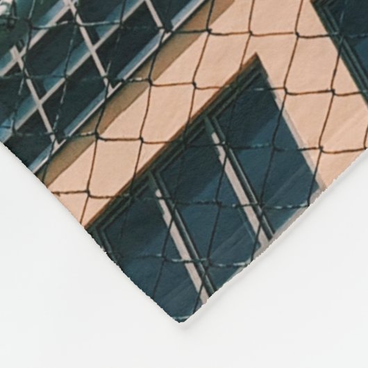 Cooler Basketballkorb Fleecedecke (Ecke)