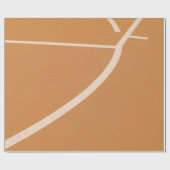 Cooler Basketballkorb Geschenkpapier (Flach)